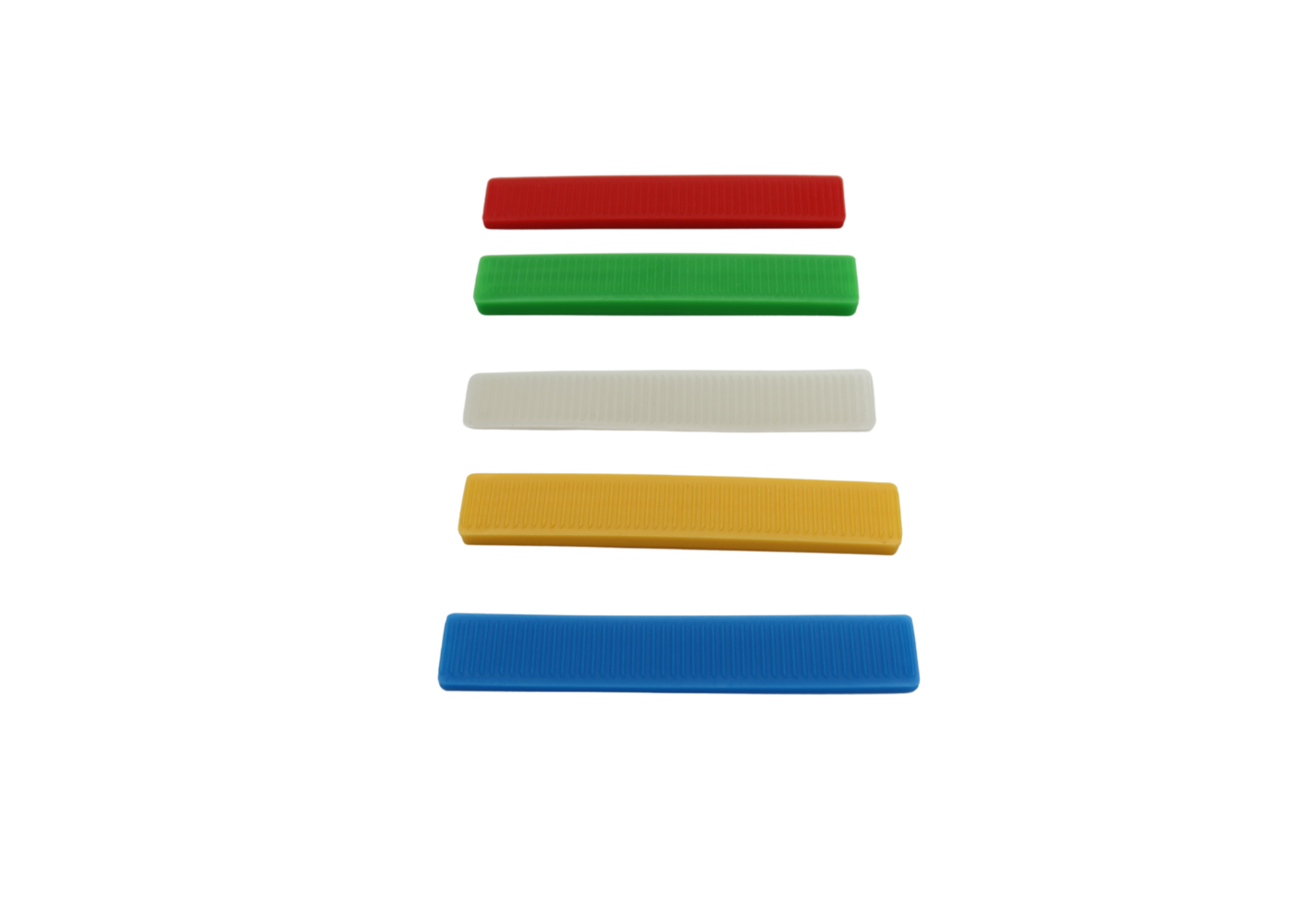 Glasblokjes kunststof liggend - witte achtergrond