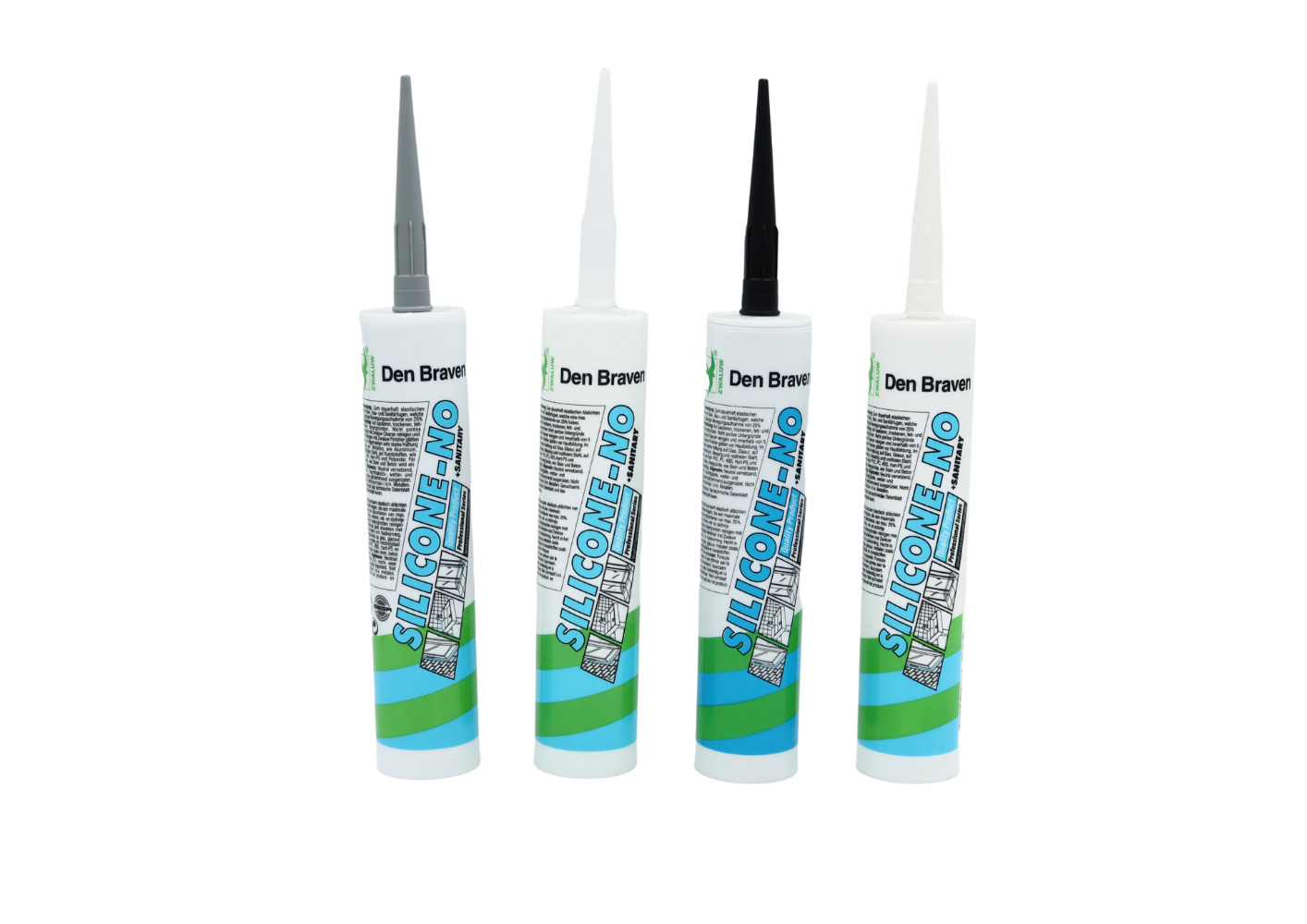 Siliconenkit - witte achtergrond