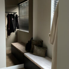 Grote bronskleurige halspiegel