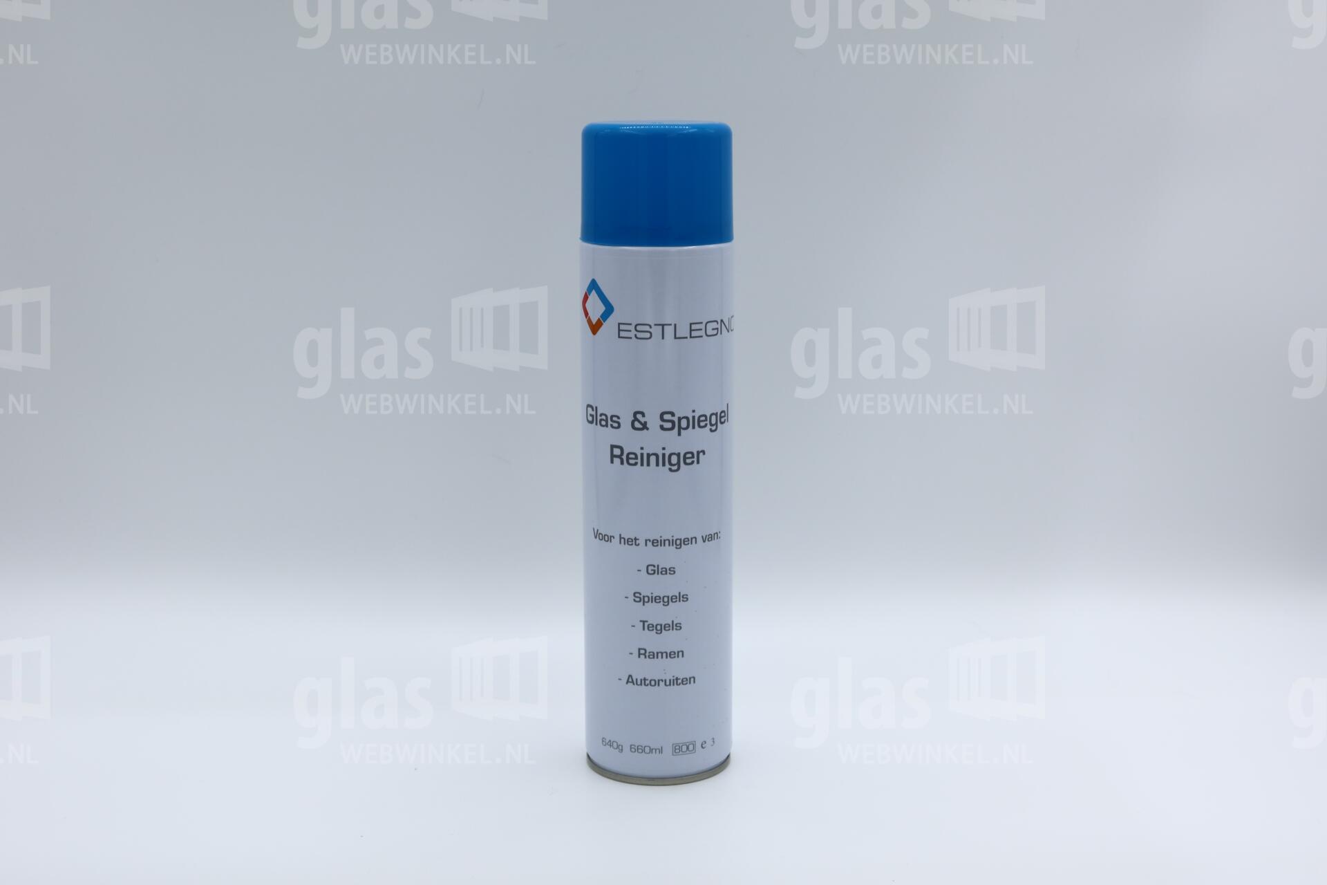 Glasreiniger spuitbus - staand +watermerk