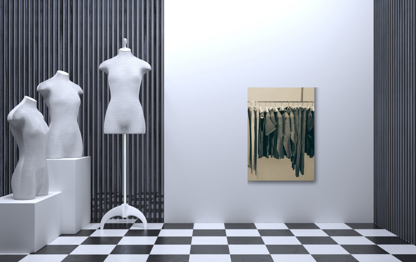 Paskamerspiegel langwerpig brons